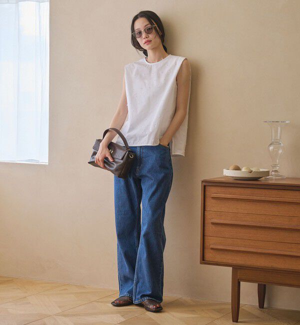 BEAUTY&YOUTH UNITED ARROWS「【WEB限定】ワイドフレア デニムパンツ ウォッシャブル」|デニム|