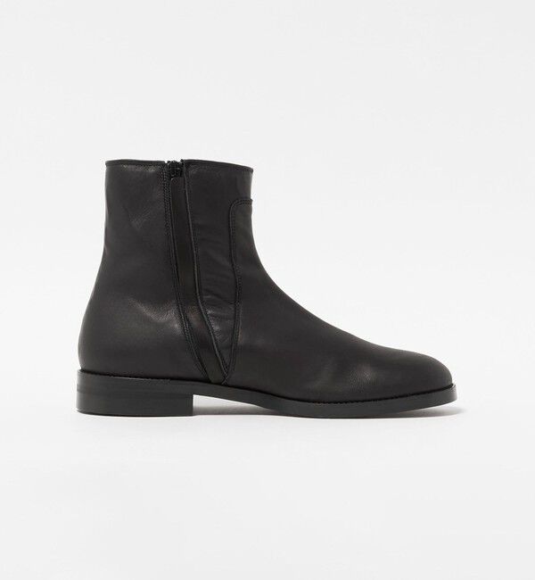 BEAUTY&YOUTH UNITED ARROWS「ラム ジッパー ブーツ」|ロングブーツ|