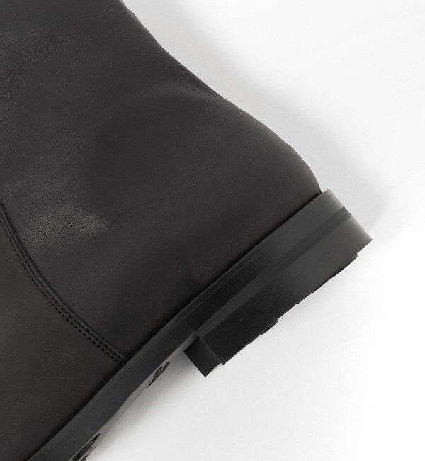 BEAUTY&YOUTH UNITED ARROWS「ラム ジッパー ブーツ」|ロングブーツ|