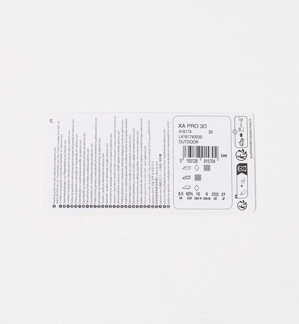 BEAUTY&YOUTH UNITED ARROWS「＜Salomon＞XA PRO 3D スニーカー」|スニーカー|