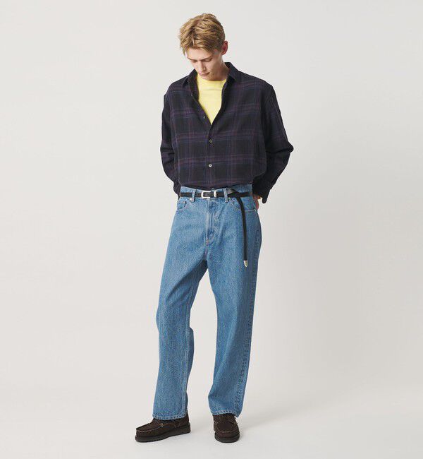 BEAUTY&YOUTH UNITED ARROWS「ハイツイスト フェード デニム パンツ クラシック NO.7」|チノ|