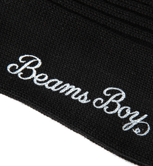 BEAMSBOY「1/2ソリッド リブ ソックス」|ソックス|