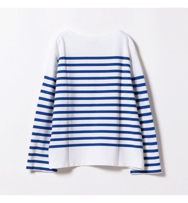 BEAMSBOY「ナバルボーダー ビッグ ボートネック カットソー」|Tシャツ・カットソー|