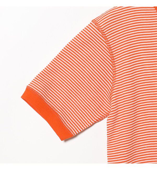 BEAMSBOY「【別注】Healthknit / ワッフル ボーダー Tシャツ」|Tシャツ・カットソー|