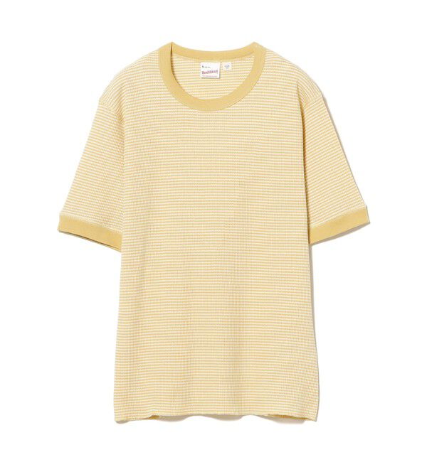BEAMSBOY「【別注】Healthknit / ワッフル ボーダー Tシャツ」|Tシャツ・カットソー|