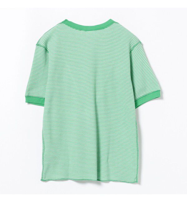 BEAMSBOY「【別注】Healthknit / ワッフル ボーダー Tシャツ」|Tシャツ・カットソー|