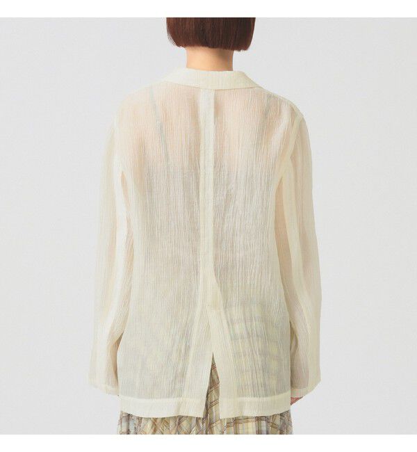 Ray BEAMS 「シアー 1ボタン シングル ジャケット」|ダッフルコート|