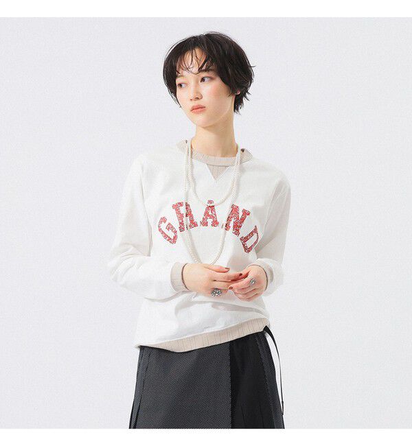 BEAMSBOY「【別注】Jackman / ロゴ ロングスリーブ カットソー 26FW」|Tシャツ・カットソー|WHITE