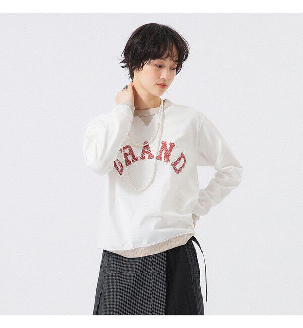BEAMSBOY「【別注】Jackman / ロゴ ロングスリーブ カットソー 26FW」|Tシャツ・カットソー|