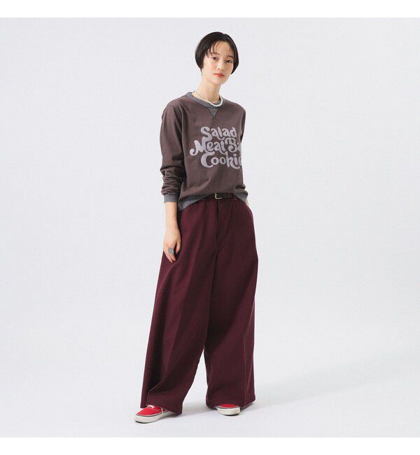 BEAMSBOY「【別注】Jackman / ロゴ ロングスリーブ カットソー 26FW」|Tシャツ・カットソー|