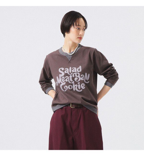 BEAMSBOY「【別注】Jackman / ロゴ ロングスリーブ カットソー 26FW」|Tシャツ・カットソー|