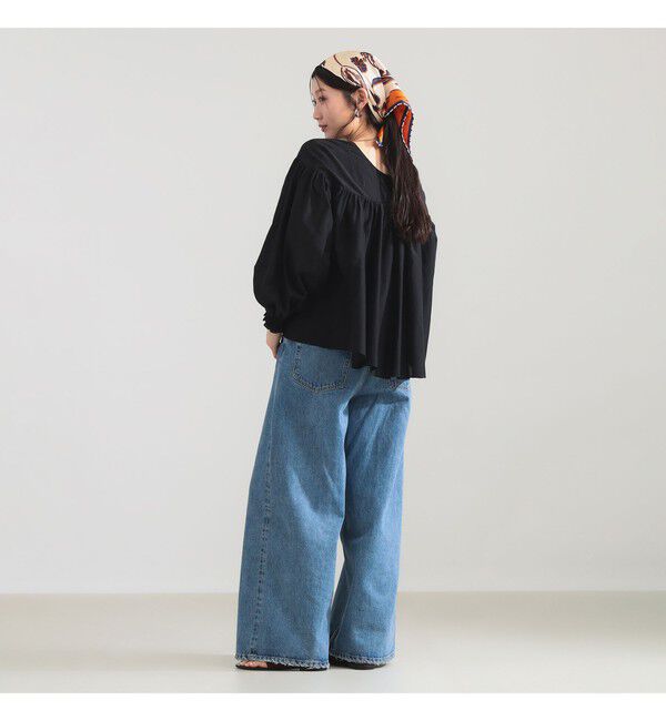 Demi-Luxe BEAMS 「コットンシルク 2WAY ブラウス」|シャツ・ブラウス|