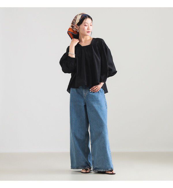 Demi-Luxe BEAMS 「コットンシルク 2WAY ブラウス」|シャツ・ブラウス|