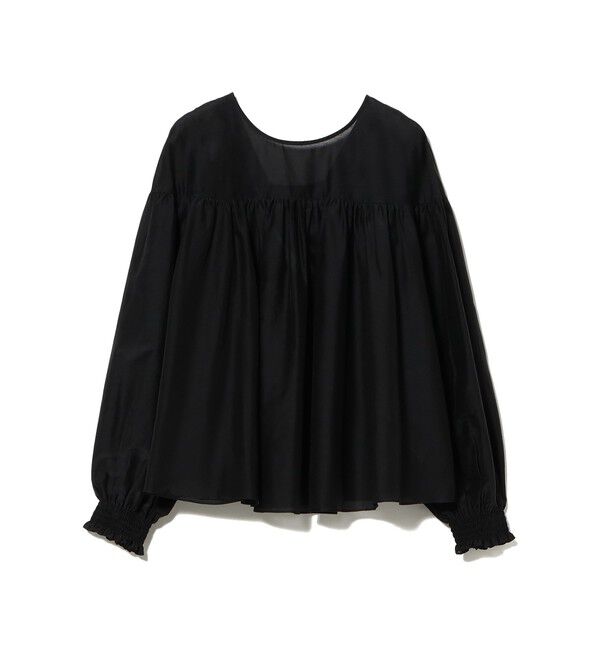 Demi-Luxe BEAMS 「コットンシルク 2WAY ブラウス」|シャツ・ブラウス|