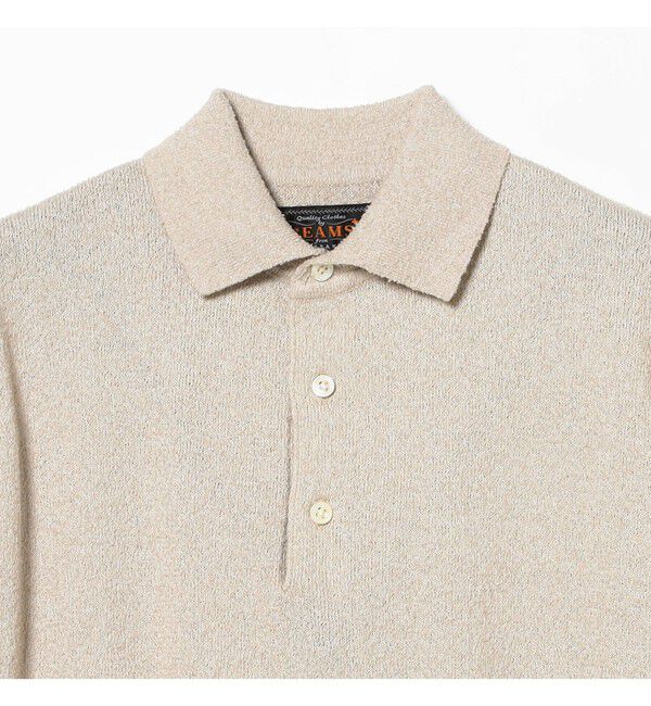 BEAMS PLUS「Knit Polo Boucle」|ポロシャツ|