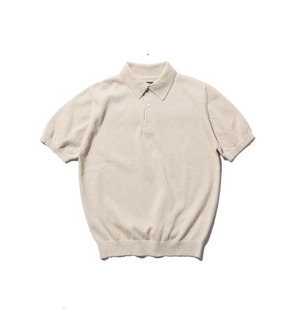 BEAMS PLUS「Knit Polo Boucle」|ポロシャツ|