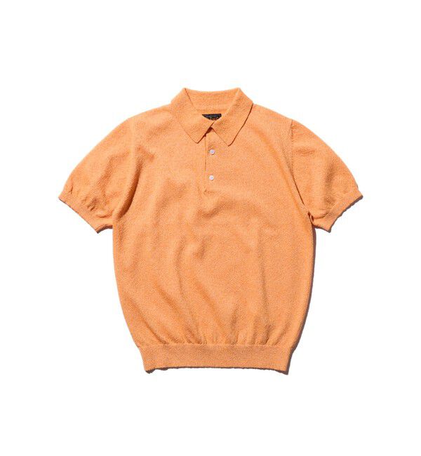 BEAMS PLUS「Knit Polo Boucle」|ポロシャツ|