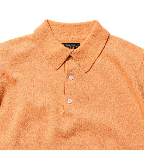 BEAMS PLUS「Knit Polo Boucle」|ポロシャツ|
