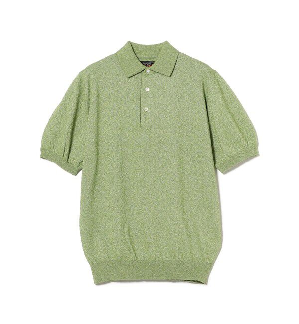 BEAMS PLUS「Knit Polo Boucle」|ポロシャツ|