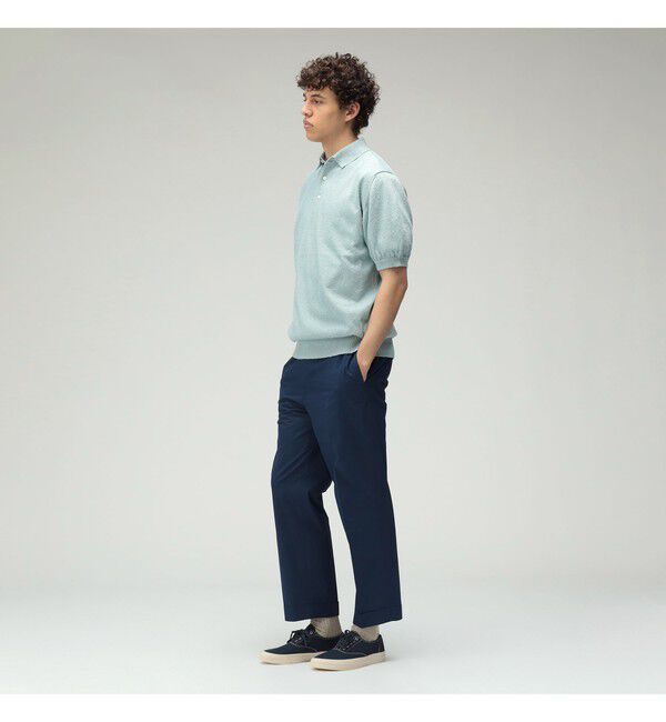 BEAMS PLUS「Knit Polo Boucle」|ポロシャツ|