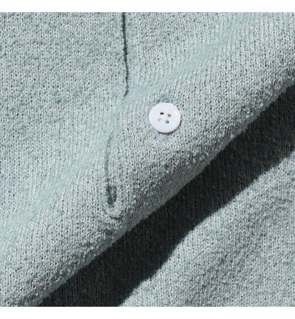 BEAMS PLUS「Knit Polo Boucle」|ポロシャツ|