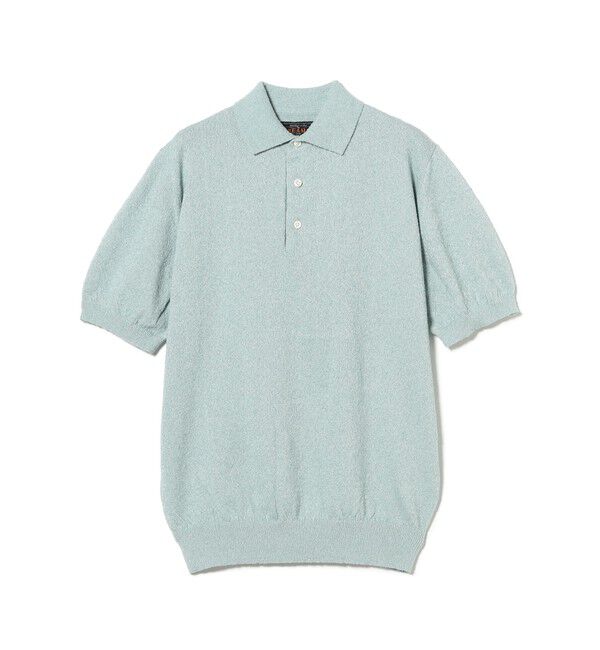 BEAMS PLUS「Knit Polo Boucle」|ポロシャツ|