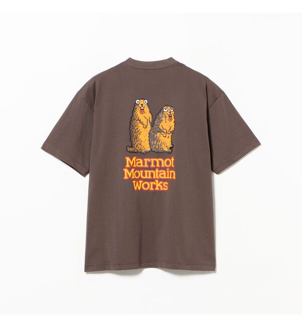 BEAMS「【別注】Marmot / Animal T-shirt 26SS」|Tシャツ・カットソー|BROWN