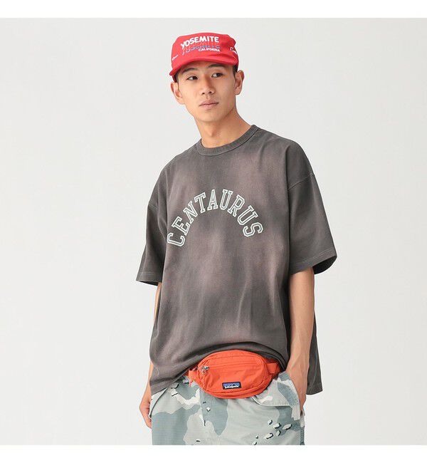 BEAMS「スーベニア Tシャツ【ワイドフィット】」|Tシャツ・カットソー|