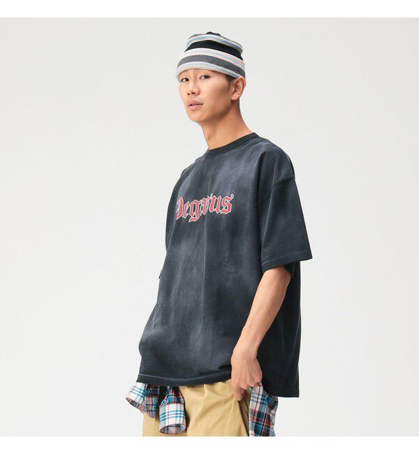 BEAMS「スーベニア Tシャツ【ワイドフィット】」|Tシャツ・カットソー|