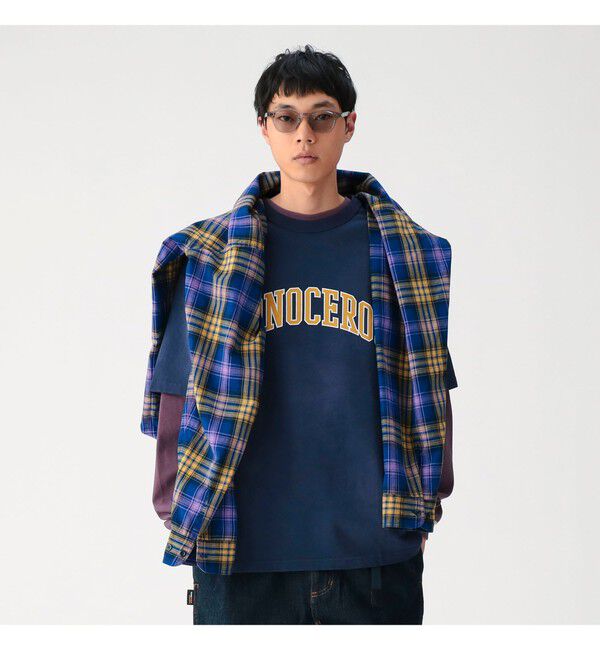 BEAMS「スーベニア Tシャツ【ワイドフィット】」|Tシャツ・カットソー|