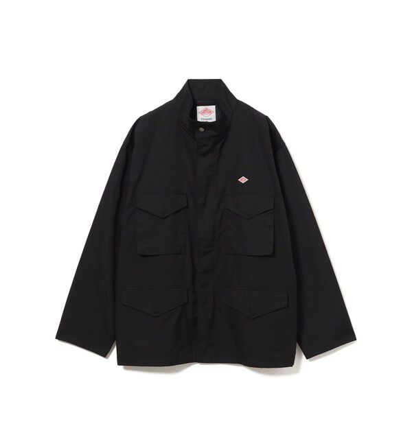 BEAMS「【別注】DANTON / ジップアップ ブルゾン」|ブルゾン・スタジャン|BLACK