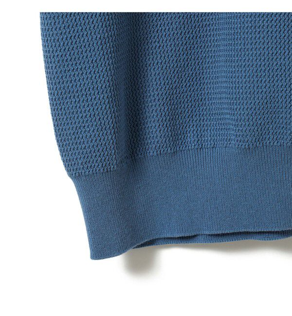 BEAMS「BEAMS｜【別注】FRED PERRY / Skipper Knit Polo Shirt｜ポロシャツ｜コットン100%｜スキッパー型 」|ポロシャツ|