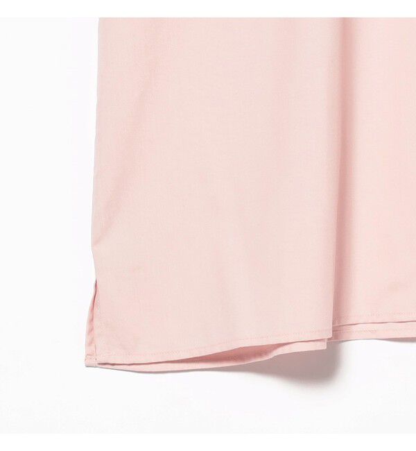 BEAMS「ソリッド TR ハーフスリーブ シャツ」|シャツ・ブラウス|