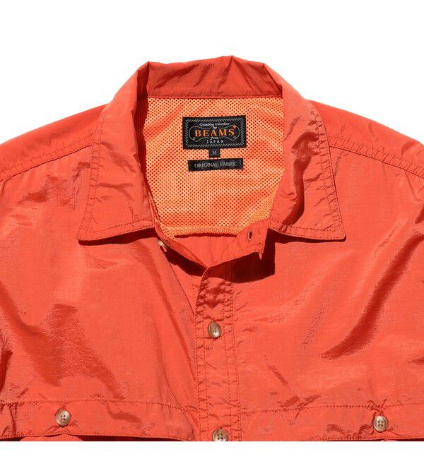 BEAMS PLUS「Adventure Shirt Ⅳ NYCO Rip stop Pigment Dye」|シャツ・ブラウス|