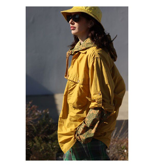 BEAMS PLUS「Adventure Shirt Ⅳ NYCO Rip stop Pigment Dye」|シャツ・ブラウス|