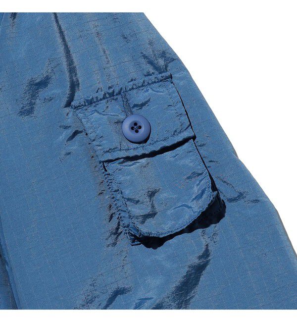 BEAMS PLUS「MIL SHT-JAC NYCO Rip stop Pigment Dye」|ブルゾン・スタジャン|