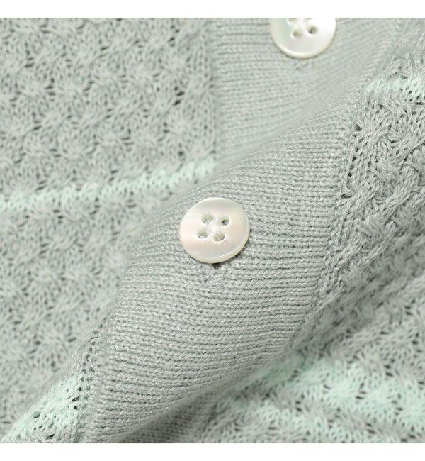 BEAMS PLUS「Knit Polo Basket Weave Stripe」|ポロシャツ|