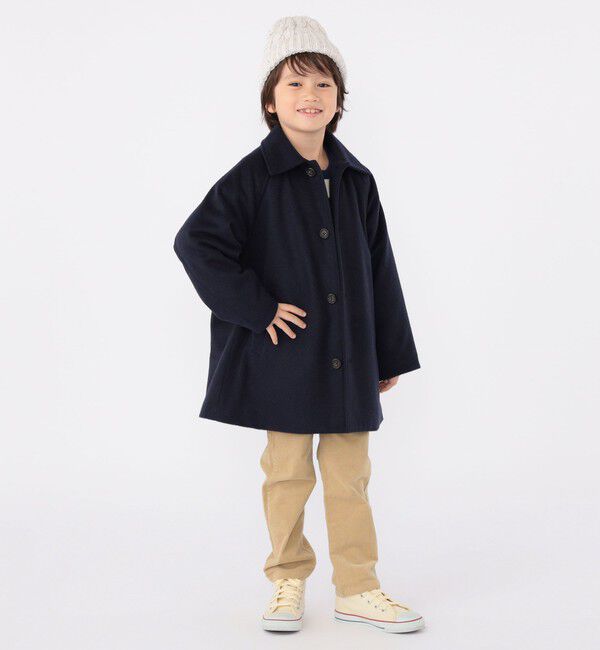SHIPS KIDS「SHIPS KIDS:100～130cm / ステンカラー コート」|ステンカラーコート|