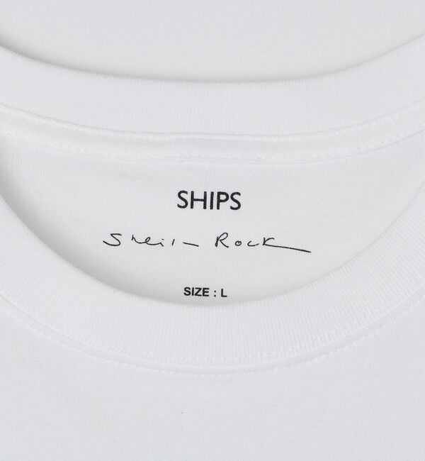 SHIPS「SHIPS: Sheila Rock HOTEL フォト プリント Tシャツ」|Tシャツ・カットソー|