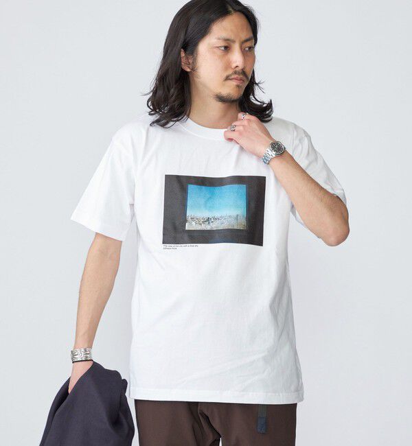 SHIPS「SHIPS: Sheila Rock HOTEL フォト プリント Tシャツ」|Tシャツ・カットソー|