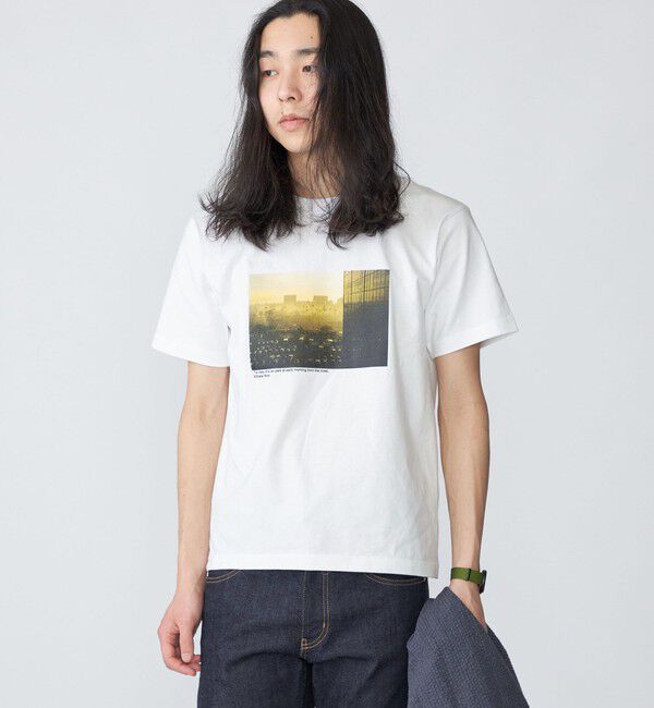 SHIPS「SHIPS: Sheila Rock HOTEL フォト プリント Tシャツ」|Tシャツ・カットソー|