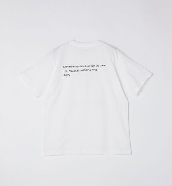 SHIPS「SHIPS: Sheila Rock HOTEL フォト プリント Tシャツ」|Tシャツ・カットソー|