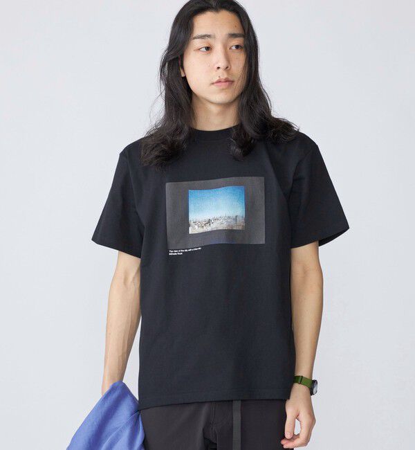 SHIPS「SHIPS: Sheila Rock HOTEL フォト プリント Tシャツ」|Tシャツ・カットソー|