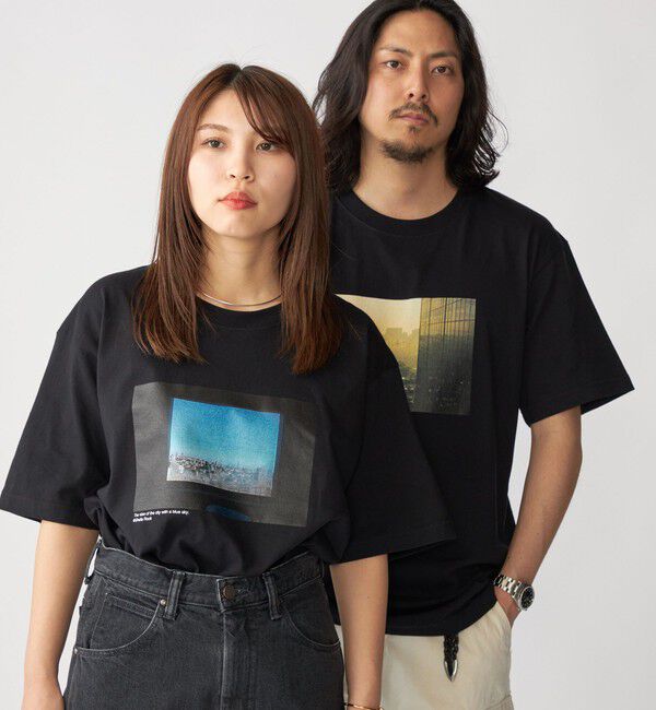 SHIPS「SHIPS: Sheila Rock HOTEL フォト プリント Tシャツ」|Tシャツ・カットソー|