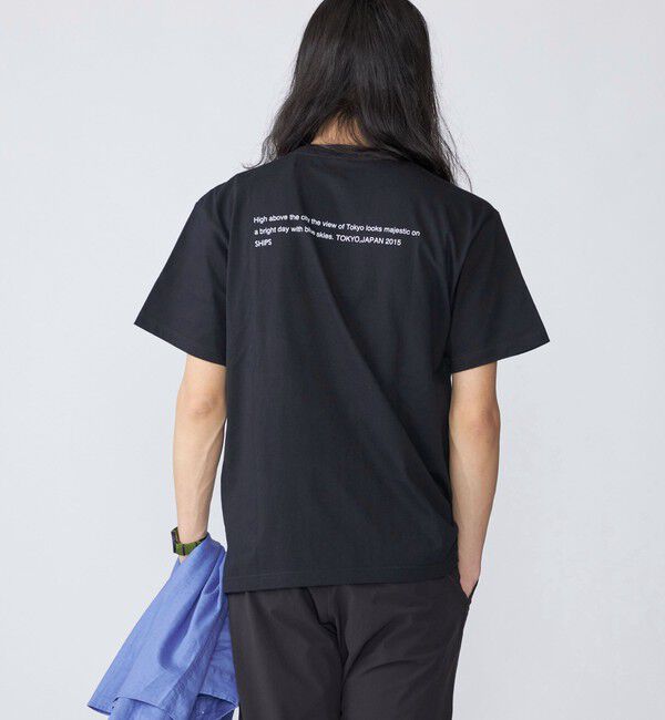 SHIPS「SHIPS: Sheila Rock HOTEL フォト プリント Tシャツ」|Tシャツ・カットソー|