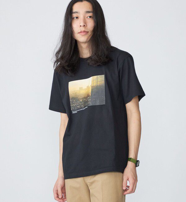 SHIPS「SHIPS: Sheila Rock HOTEL フォト プリント Tシャツ」|Tシャツ・カットソー|