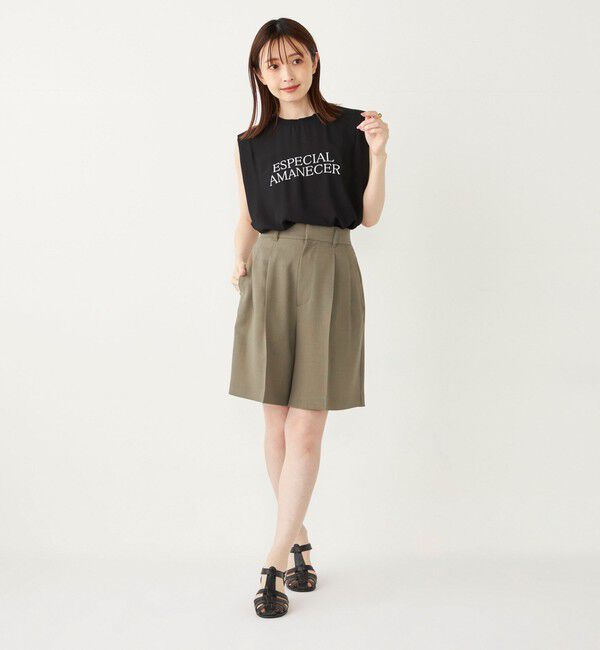 SHIPS Colors 「SHIPS Colors:〈手洗い可能〉クリスピー タック ショーツ(セットアップ対応可能)」|その他|
