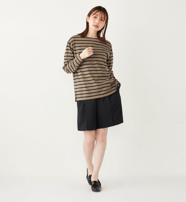 SHIPS Colors 「SHIPS Colors:〈手洗い可能〉クリスピー タック ショーツ(セットアップ対応可能)」|その他|
