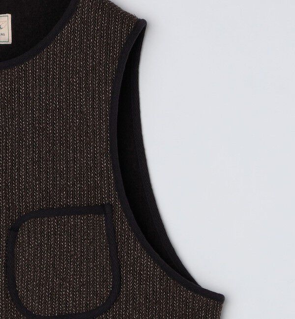 SHIPS「WYTHE NEW YORK: Beachcloth Vest」|ダウンベスト・ベスト|