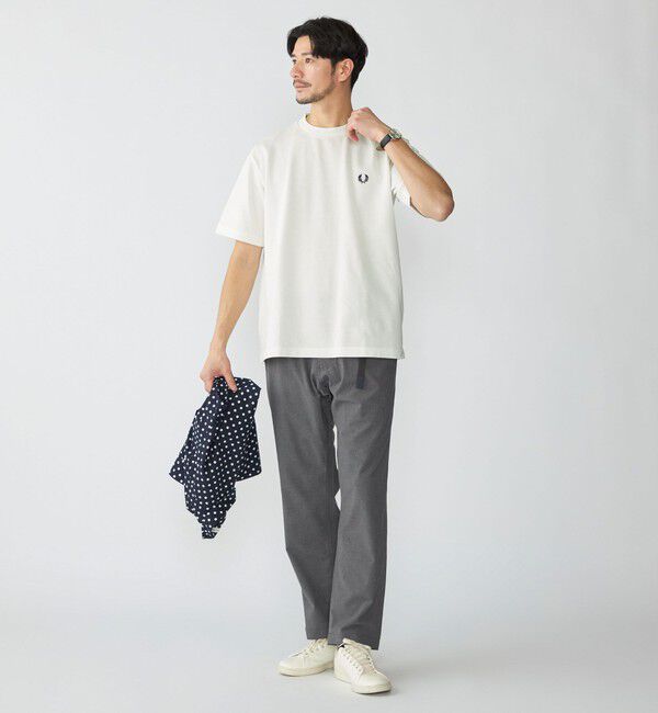 SHIPS「【SHIPS別注】FRED PERRY:COOLMAX(R) 鹿の子 ワンポイント ロゴ Tシャツ 25SS」|Tシャツ・カットソー|